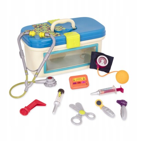 Walizeczka z zestawem akcesoriów lekarskich B.toys BX1110Z Zestaw Lekarski