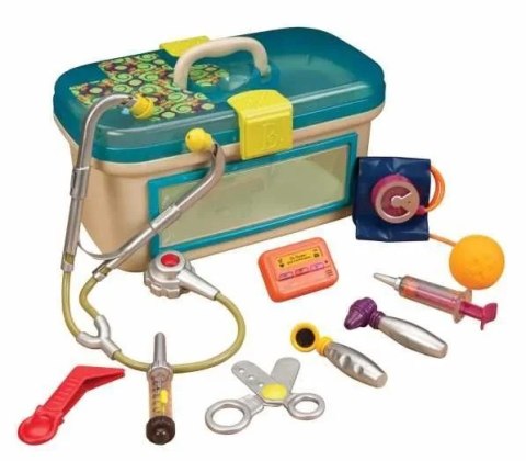 Walizeczka z zestawem akcesoriów lekarskich B.toys BX1110Z Zestaw Lekarski