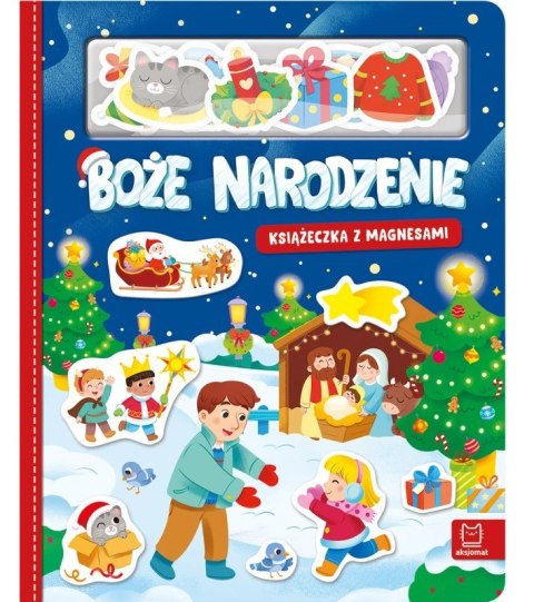 Boże Narodzenie Książeczka z magnesami Aksjomat Magnesy Świąteczne Święta