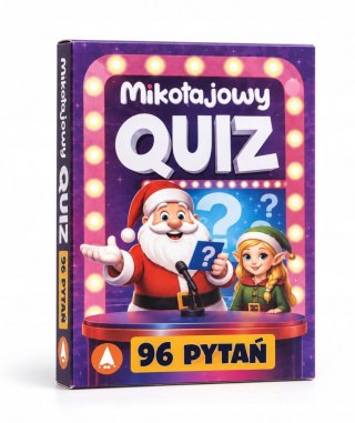 Gra Karciana Mikołajowy Quiz Świąteczna 96 Pytań Mikołajki Święta Mikołaj