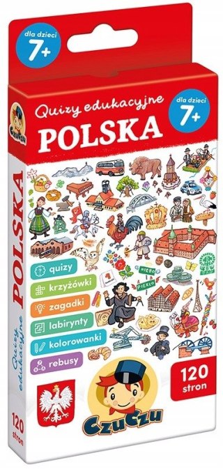 Gra planszowa CzuCzu Quizy Edukacyjne Polska 7+ Czu Czu