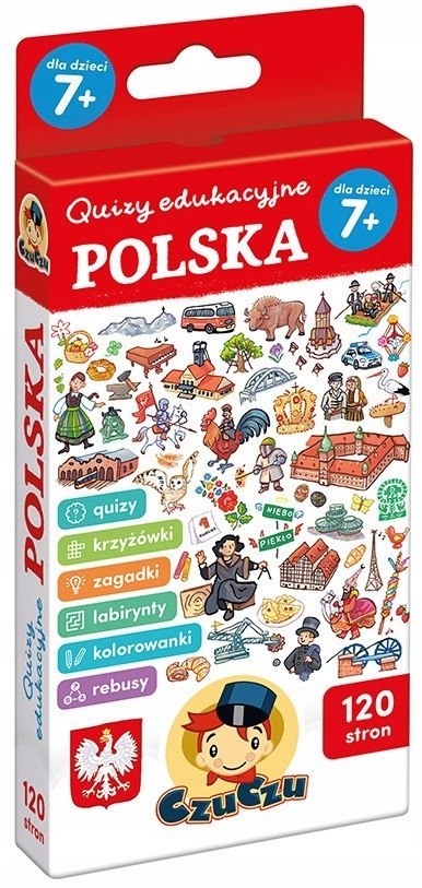 Gra planszowa CzuCzu Quizy Edukacyjne Polska 7+ Czu Czu
