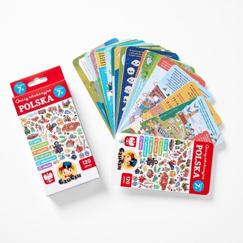 Gra planszowa CzuCzu Quizy Edukacyjne Polska 7+ Czu Czu
