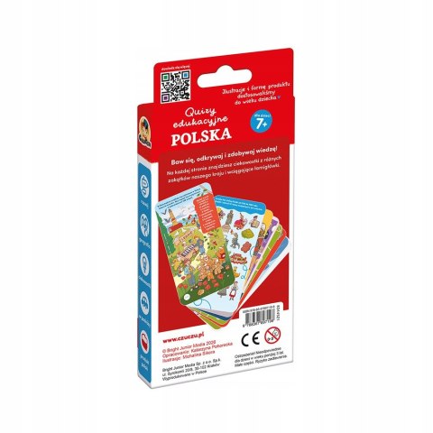 Gra planszowa CzuCzu Quizy Edukacyjne Polska 7+ Czu Czu