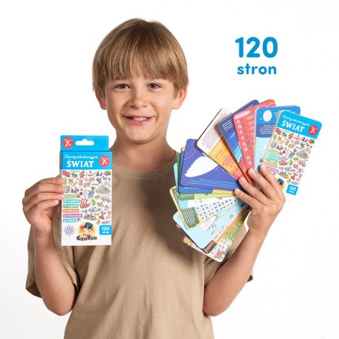 Gra planszowa CzuCzu Quizy Edukacyjne Świat 7+ Czu Czu