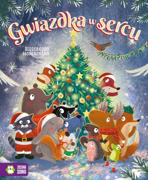 Gwiazdka w sercu Książka świąteczna Opowieści na Święta Zielona Sowa