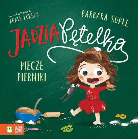 Jadzia Pętelka piecze pierniki Barbara Supeł Zielona Sowa Świąteczna