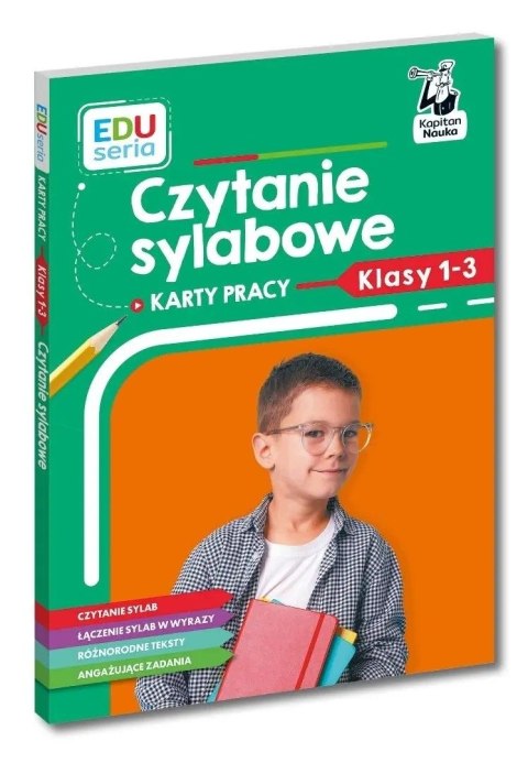 Karty pracy Czytanie sylabowe klasa 1-3 EDUseria Kapitan Nauka