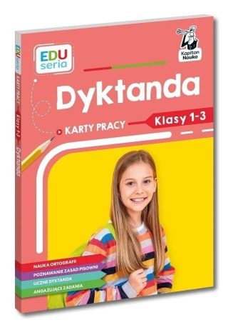 Karty pracy Dyktanda Klasy 1-3 Kapitan Nauka EDUseria Ortografia