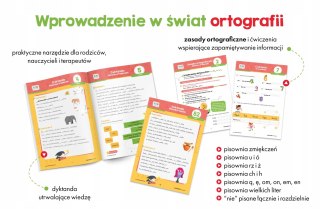 Karty pracy Dyktanda Klasy 1-3 Kapitan Nauka EDUseria Ortografia