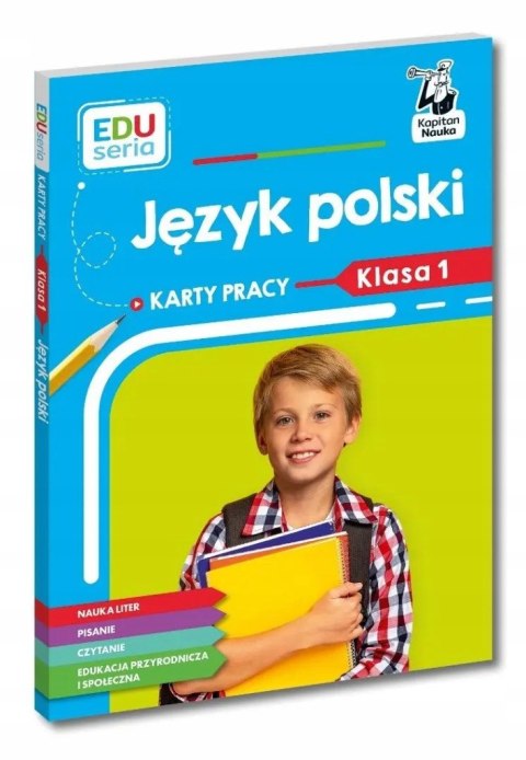 Karty pracy Język Polski klasa 1 Kapitan Nauka EDUseria