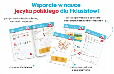Karty pracy Język Polski klasa 1 Kapitan Nauka EDUseria