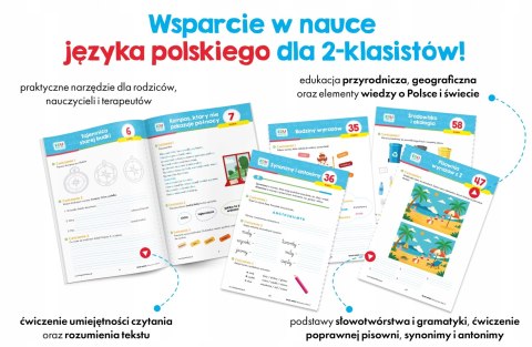 Karty pracy Język Polski klasa 2 Kapitan Nauka EDUseria