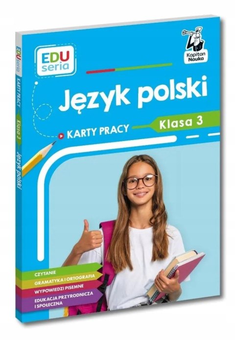 Karty pracy Język Polski klasa 3 Kapitan Nauka EDUseria