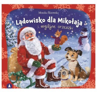 Lądowisko dla Mikołaja i wigilijne orzeszki Książeczka Świąteczna Święta