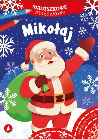 Maluszkowe Malowanie Mikołaj Skrzat Mikołajki Mikołaj Święta Świąteczna