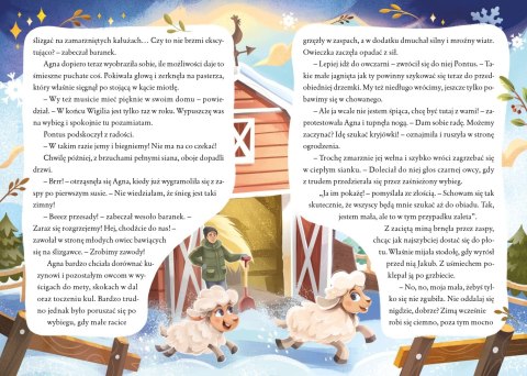 Pierwsza Gwiazdka owieczki Książeczka Świąteczna Mikołajki Skrzat Święta