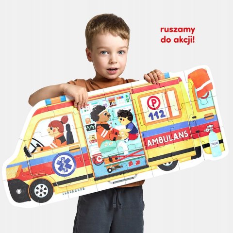 Puzzle CzuCzu Moto Karetka 2+ Czu czu