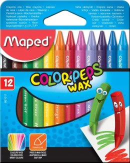 Kredki Świecowe 12 kolorów Maped Colorpeps 861011