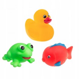 Zabawki do kąpieli Zwierzątka 3szt Zabawki Kąpielo