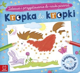 Kropka do kropki Książeczka z naklejkami Aksjomat