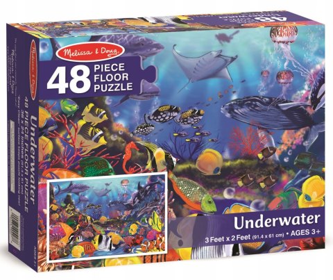 Puzzle Podłogowe Podwodny Świat 48 el. Melissa