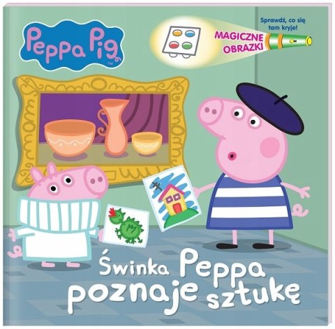 Świnka Peppa Magiczne obrazki Peppa poznaję...