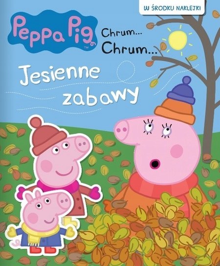 Świnka Peppa Peppa Jesienne Zabawy 66 Naklejki