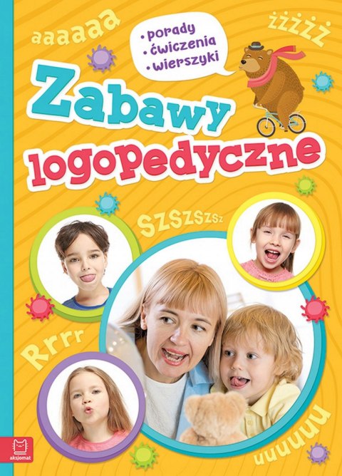 Zabawy logopedyczne. Porady, ćwiczenia, wierszyki