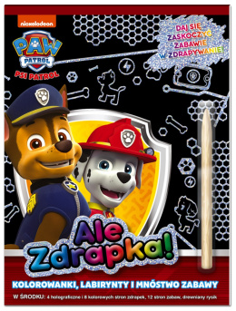 Psi Patrol Ale Zdrapka Zdrapywanka+Rysik 12 Stron