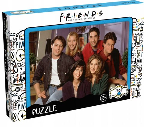 Puzzle 1000 Friends Przyjaciele Apartment