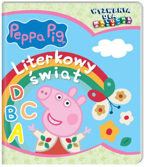 Świnka Peppa Literkowy świat Wyzwania dla malucha