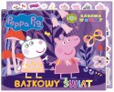 Bajkowy Świat Świnka Peppa Kolorowanka+Naklejki