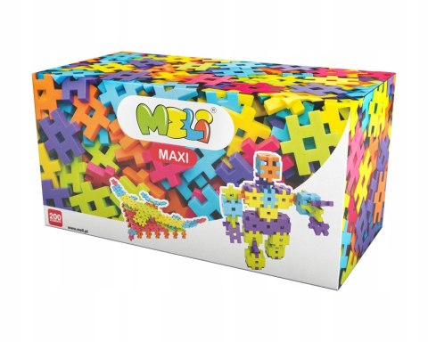 Pierwsze Klocki dla Malucha Meli Maxi 200 el. 1+