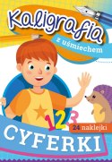 Kaligrafia z uśmiechem Cyferki 123 Naklejki