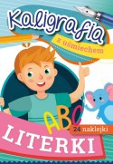 Kaligrafia z uśmiechem Literki ABC Naklejki