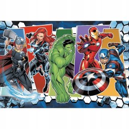 Puzzle 60 elementów Avengers 17357 Marvel Trefl 4+