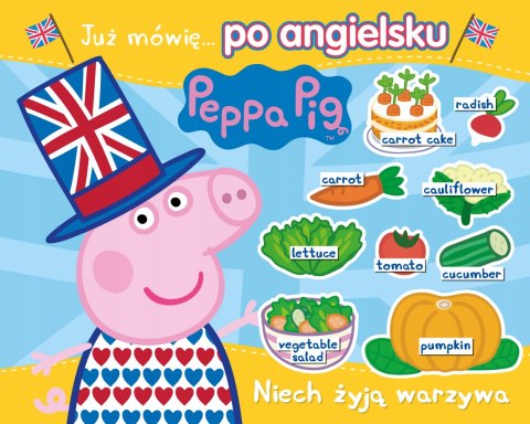 Świnka Peppa Już mówię po angielsku Warzywa