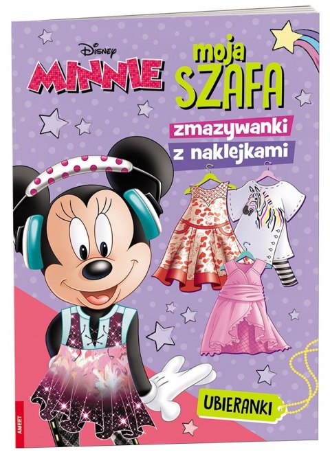 Minnie Moja szafa Zmazywanki z naklejkami Naklejki