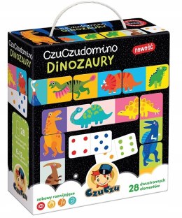 Gra CzuCzu Domino Dinozaury dla dzieci: 2+ Czu Czu
