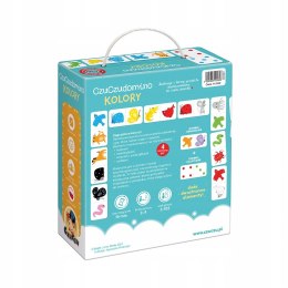 Gra CzuCzu Domino kolory dla dzieci: 2+ Czu Czu