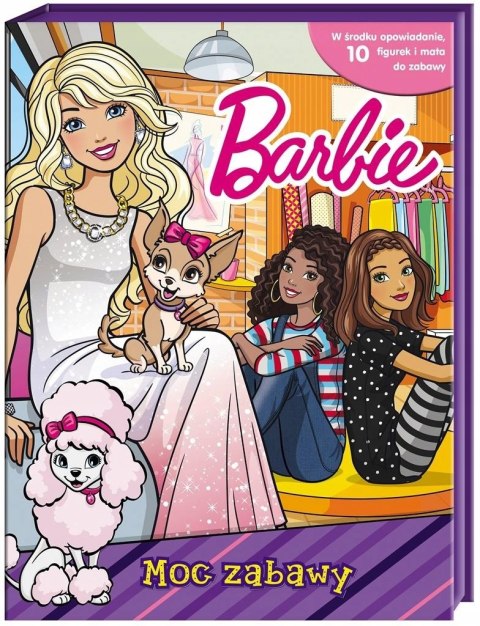 Barbie Moc Zabawy 10 Figurek + Mata do Zabawy
