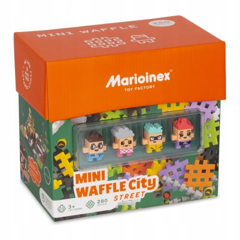 Klocki Marioinex Mini Waffle City Miasto 280 elem.