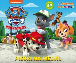 Psi Patrol Zabawa w Kolory Pieski na Medal Naklejk