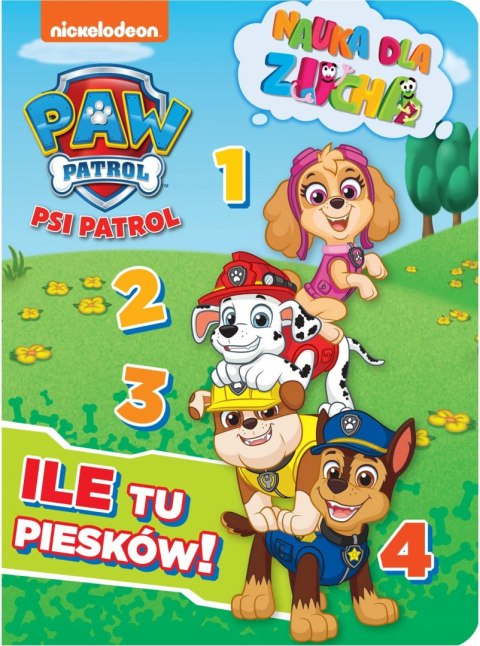 Psi Patrol ile tu Piesków Nauka dla Zucha Cyferki