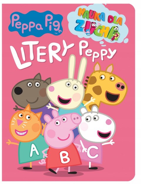 Świnka Peppa Litery Peppy Nauka dla Zucha