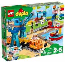 Klocki Lego Duplo 10875 Pociąg towarowy