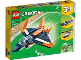 Lego 31126 Creator 3w1 Odrzutowiec naddźwiękowy