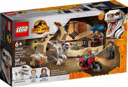 Lego Jurassic World 76945 Atrociraptor: pościg