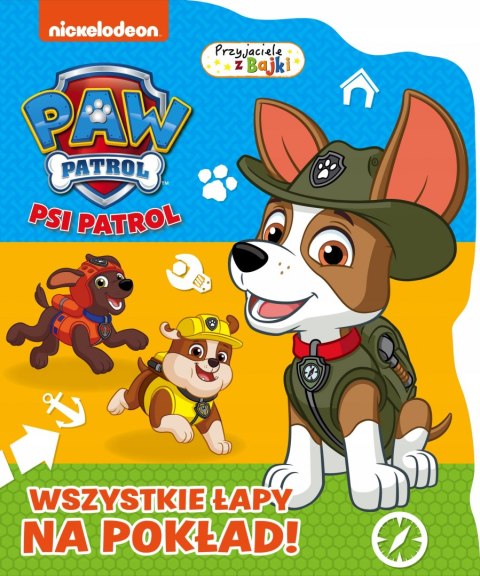 Psi Patrol! Wszystkie łapy na pokład Naklejki